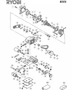 Buy A Ryobi B7075 Spare part or Replacement part for Your Sanders and Fix Your Machine Today